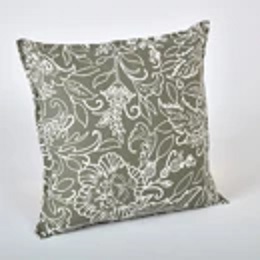 Cuscini decorativo kiandu 2025 100% cotone 40x40cm, verde kaki