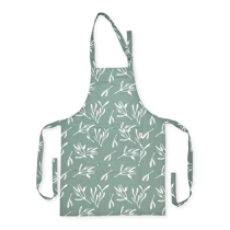 Grembiule kiandu 2025 100% cotone 60x85cm, verde,