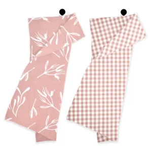 Asciughini kiandu 2025 100% cotone 50x35cm, rosa